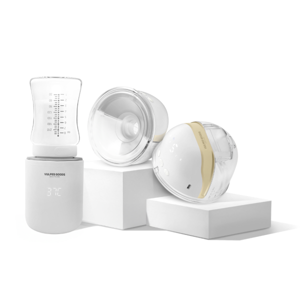 Dubbele Borstkolf Pro en Draagbare Flessenwarmer