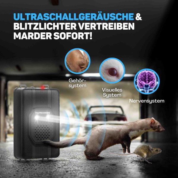 Mardervertreiber 1&2 Stück 10