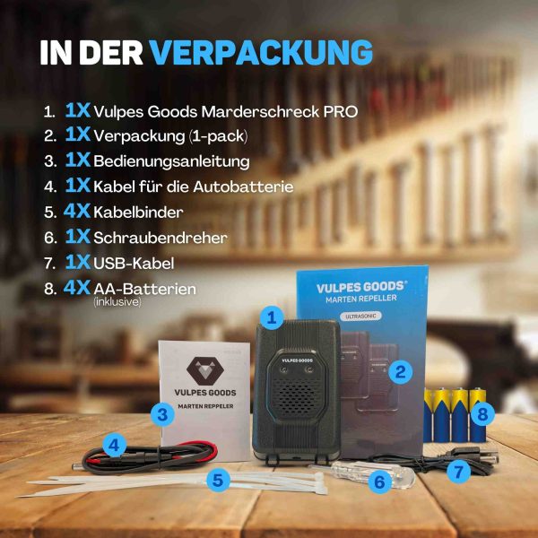 Mardervertreiber 1&2 Stück 13