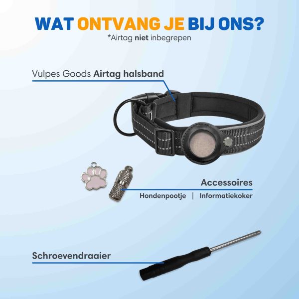 Hondenhalsband airtag 10