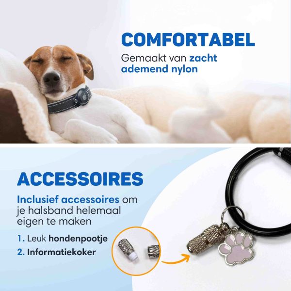 Hondenhalsband airtag 8