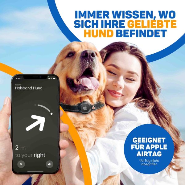 Hundehalsband AirTag 2