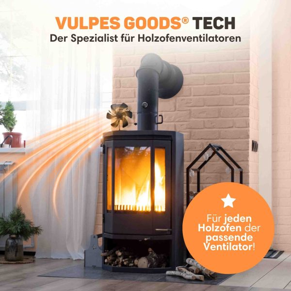 Kaminventilator für Holzofen – Einzel 3
