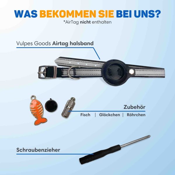 Katzenhalsband AirTag 10