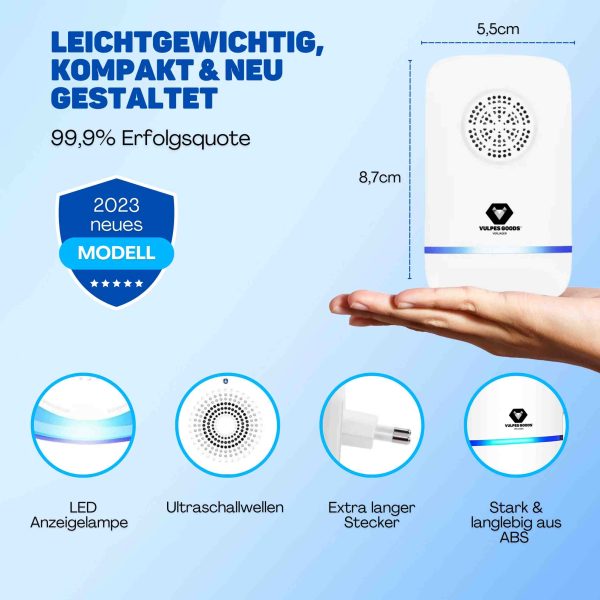 Ultraschall Mäusevertreiber PRO 11