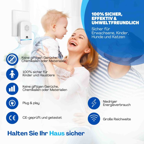 Ultraschall Mäusevertreiber PRO 5