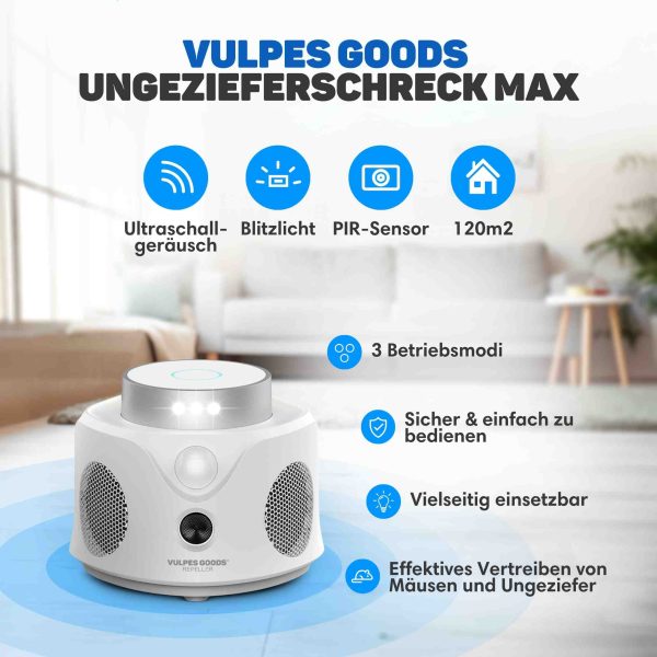 Ultraschall-Mäuseschreck MAX 11