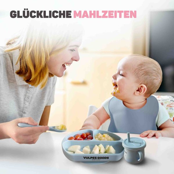 Silikon-Babygeschirr-Set 2