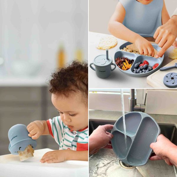 Silikon-Babygeschirr-Set 5
