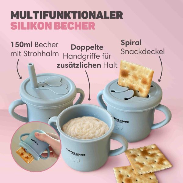 Silikon-Babygeschirr-Set 6
