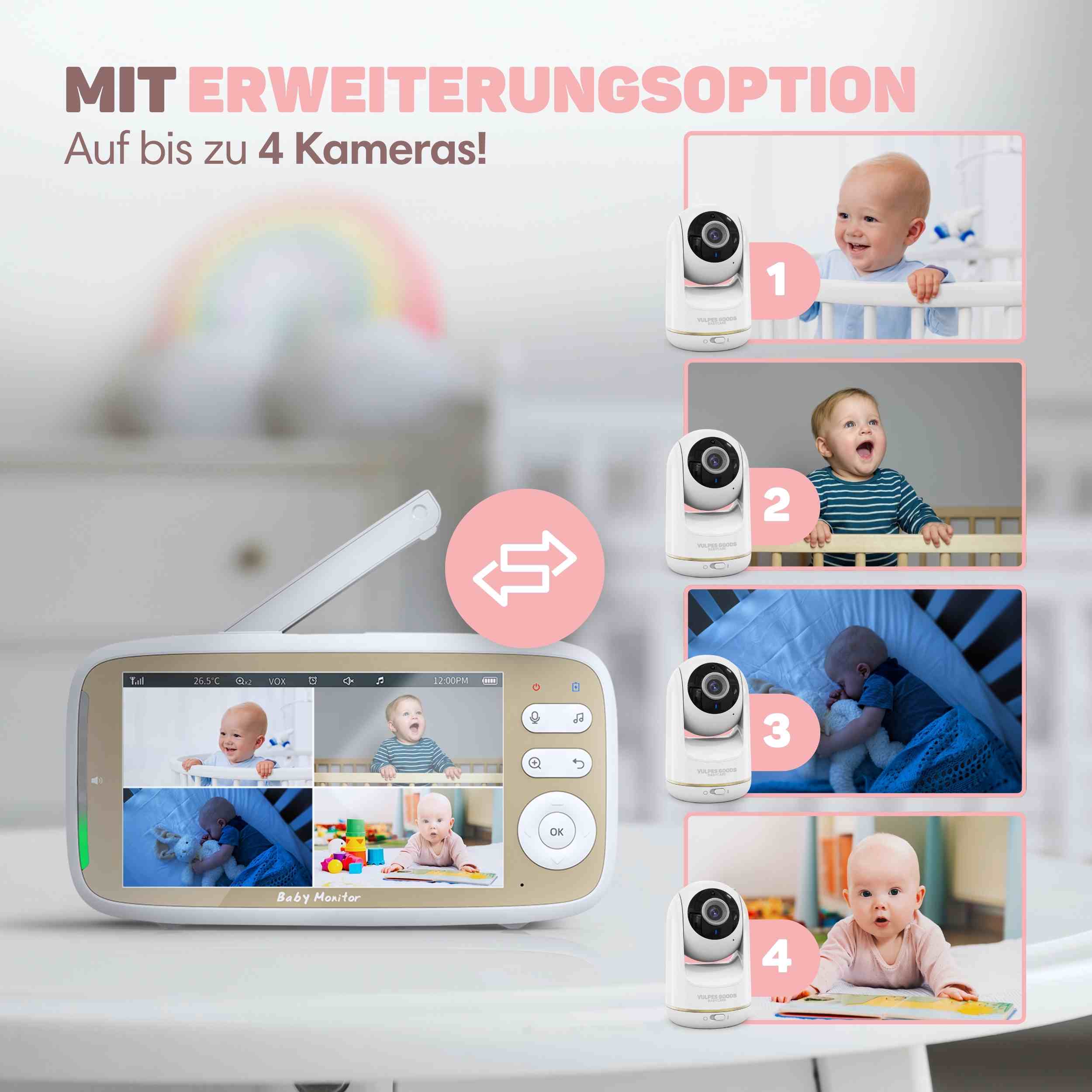 Babyphone mit Kamera online kaufen: Sicher durch die Nacht