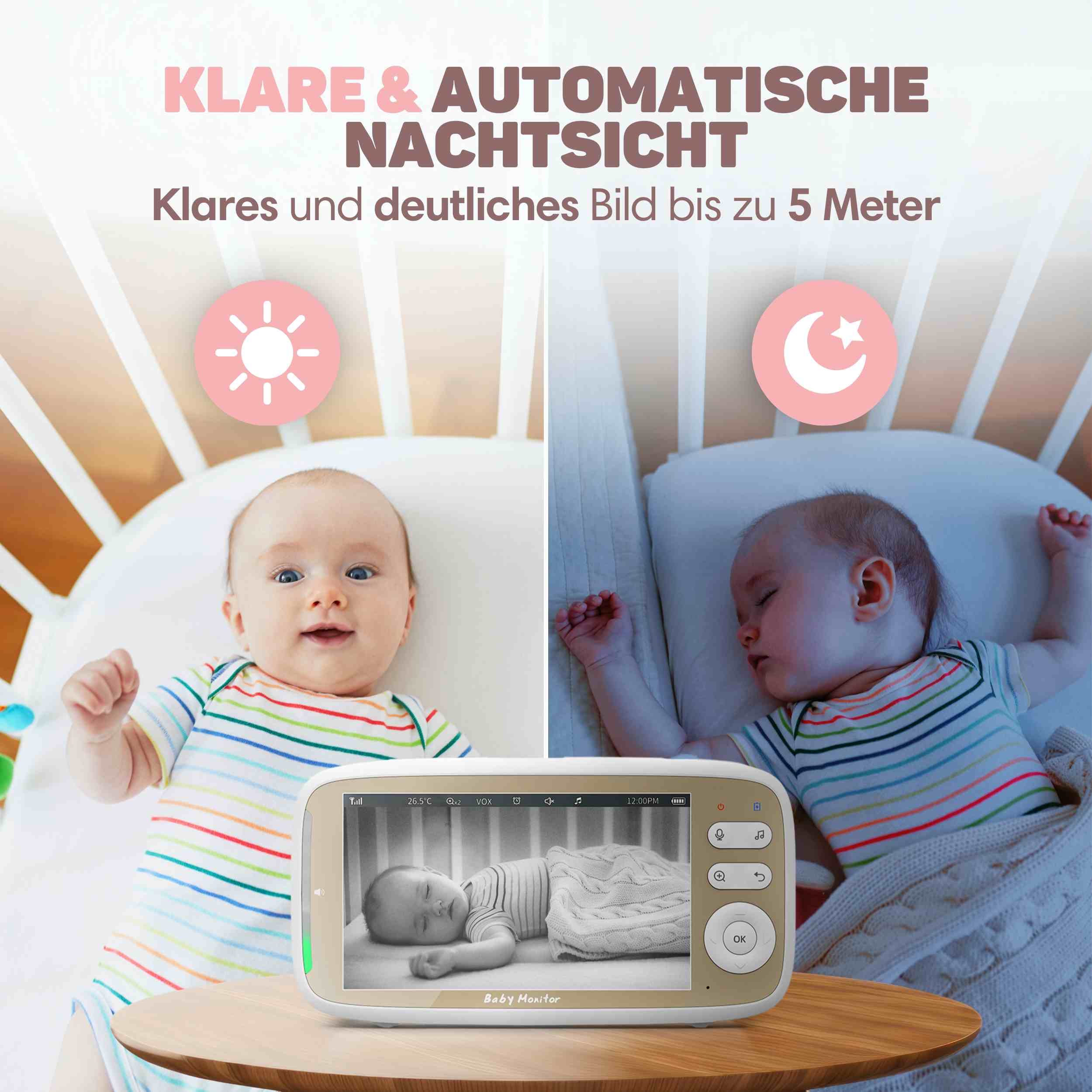 Babyphone mit Kamera online kaufen: Sicher durch die Nacht