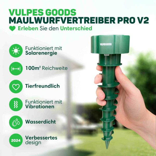 Maulwurfvertreiber PRO V2 11