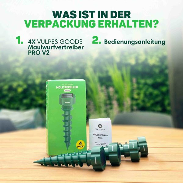 Maulwurfvertreiber PRO V2 12