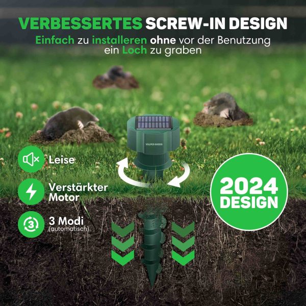 Maulwurfvertreiber PRO V2 2