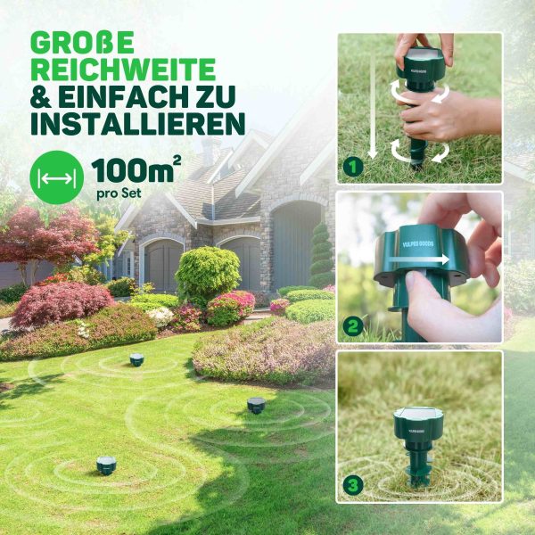 Maulwurfvertreiber PRO V2 7