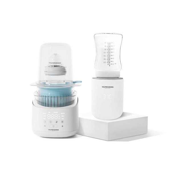 Bundle Flessenwarmer PRO V2 en draagbare Flessenwarmer - groter