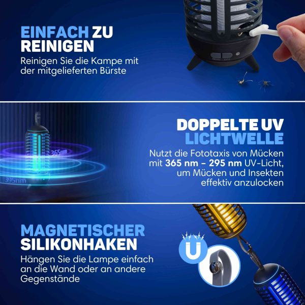 Mückenlampe Premium 9