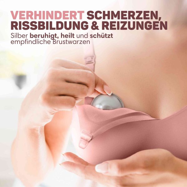 Silber-Stillkappen 4 Silber-Stillkappen 4