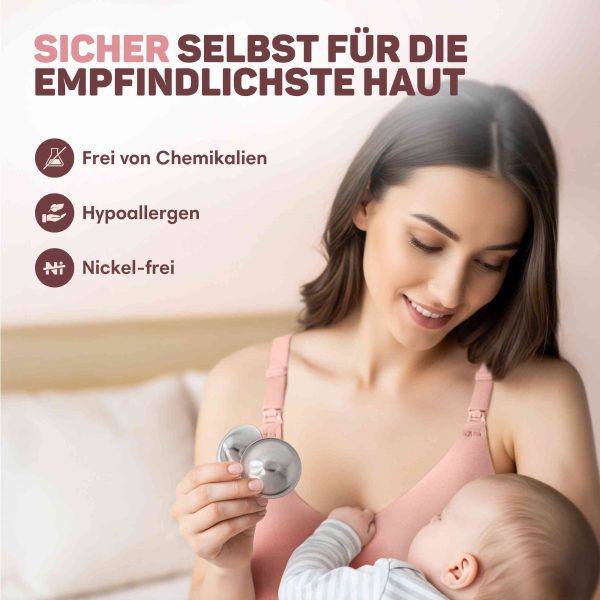 Silber-Stillkappen 6 Silber-Stillkappen 6