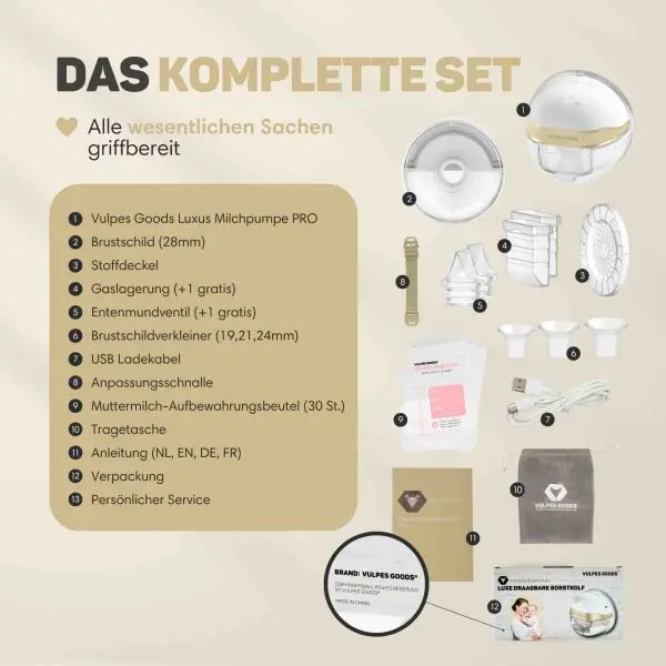 kabellose Milchpumpe PRO 13
