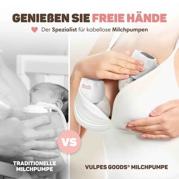Elektrische kabellose Milchpumpe 12