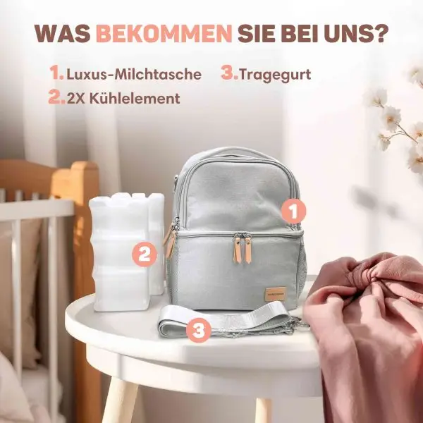 Luxuriöse Kühltasche mit Kühlelementen 13