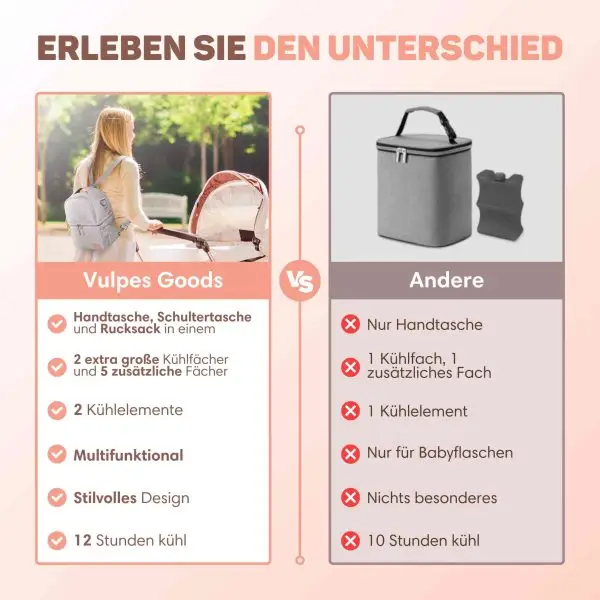 Luxuriöse Kühltasche mit Kühlelementen 14